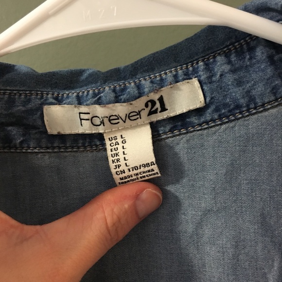 Chambray button down shirt - Picture 2 of 2